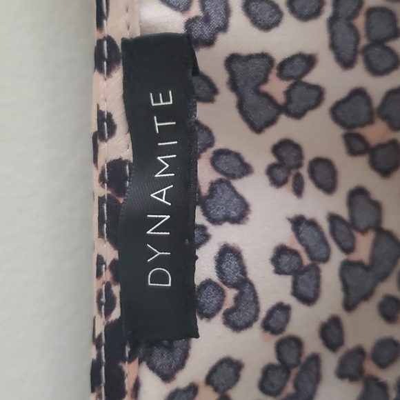 Dynamite satin leopard cami - Picture 3 of 5